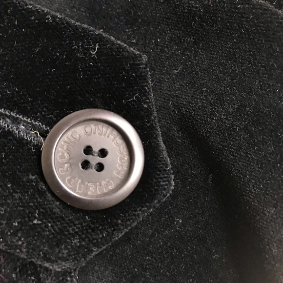 Moschino Black Velvet Mini Skirt - Picture 2 of 5